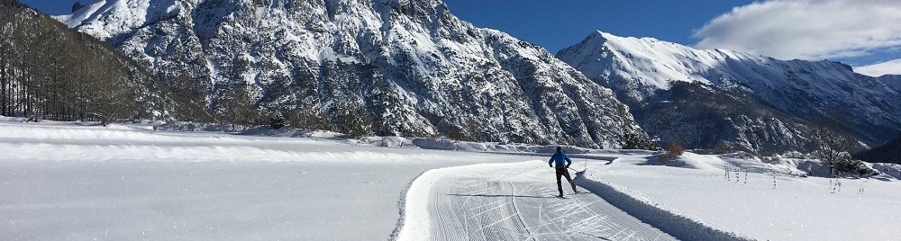 ski de fond vallée de la clarée